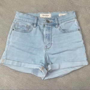PacSun- Light Wash Shorts